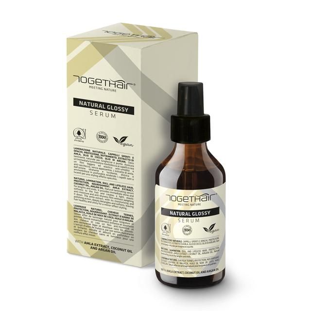 Togethair Natural Glossy Serum 100ml - Sérum pro suché a poškozené vlasy