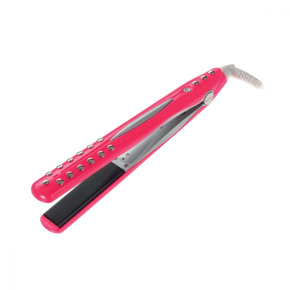 Uki On Line Rock - Růžová žehlička na vlasy s taštičkou
