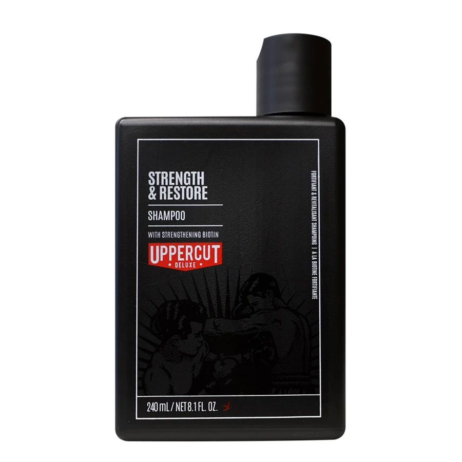 Uppercut Deluxe Strength & Restore Shampoo 240ml - Šampon pro posílení a obnovu vlasů