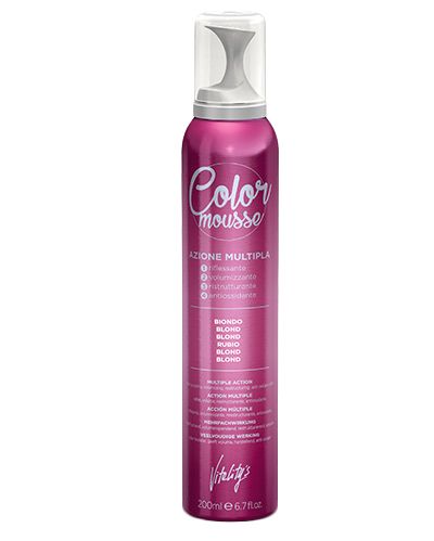 Vitalitys Color Mousse 200ml - barevné pěnové tužidlo Vitalitys Color Mousse: Argento - stříbrná