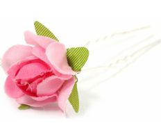 Vlásenka s květem - fialově-růžová PI01500-009A