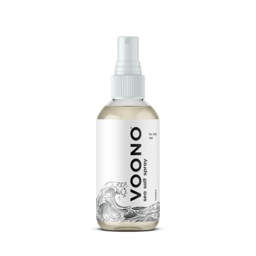 VOONO Sea Salt Sprej 100ml - Fixační přípravek na rovné a vlnité vlasy
